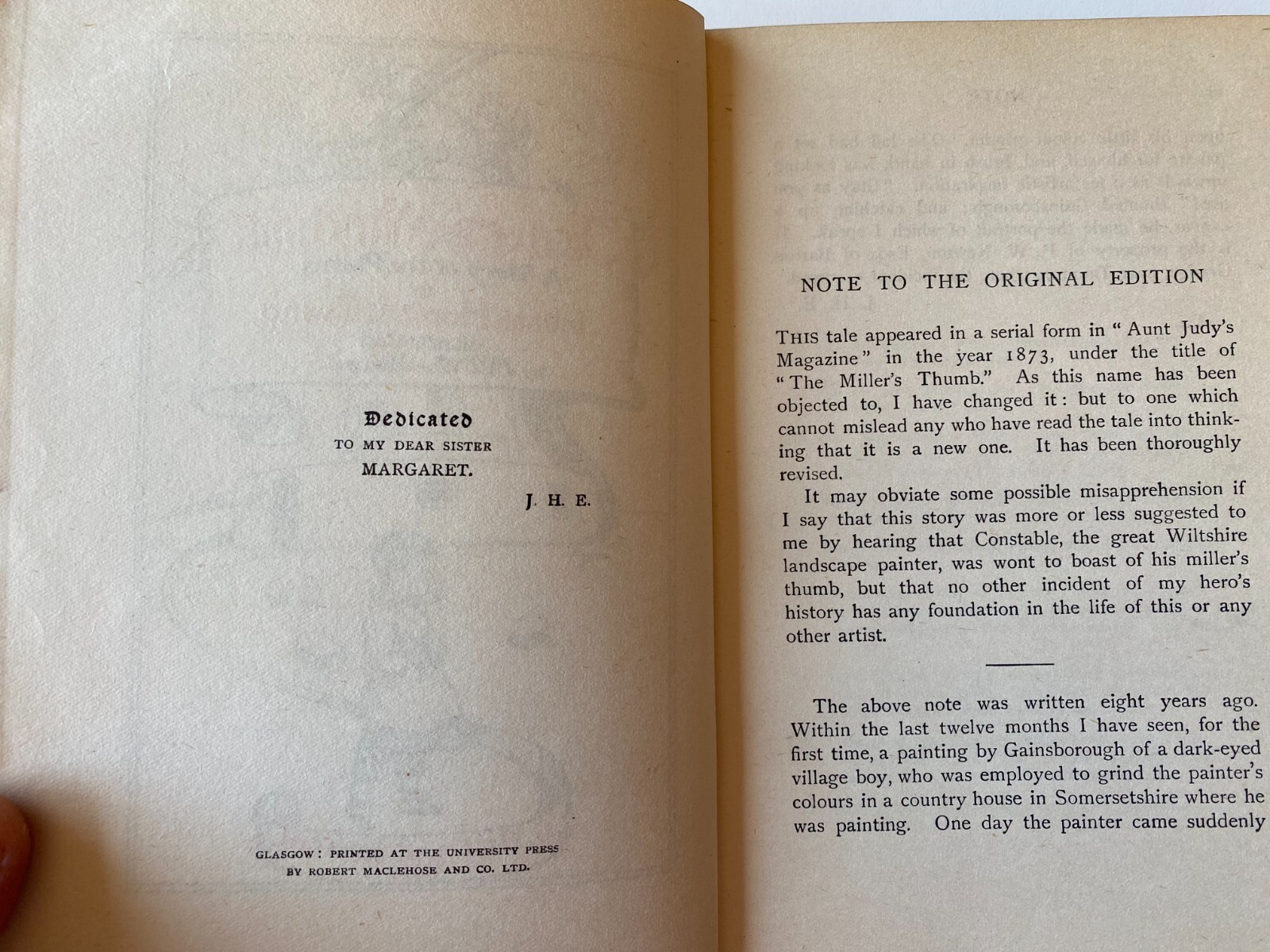 JAN WINDMILL~Juliana Horatia Ewing~M.V.WHEELHOUSE~Queen’s Treasures~1914 HC~Bell