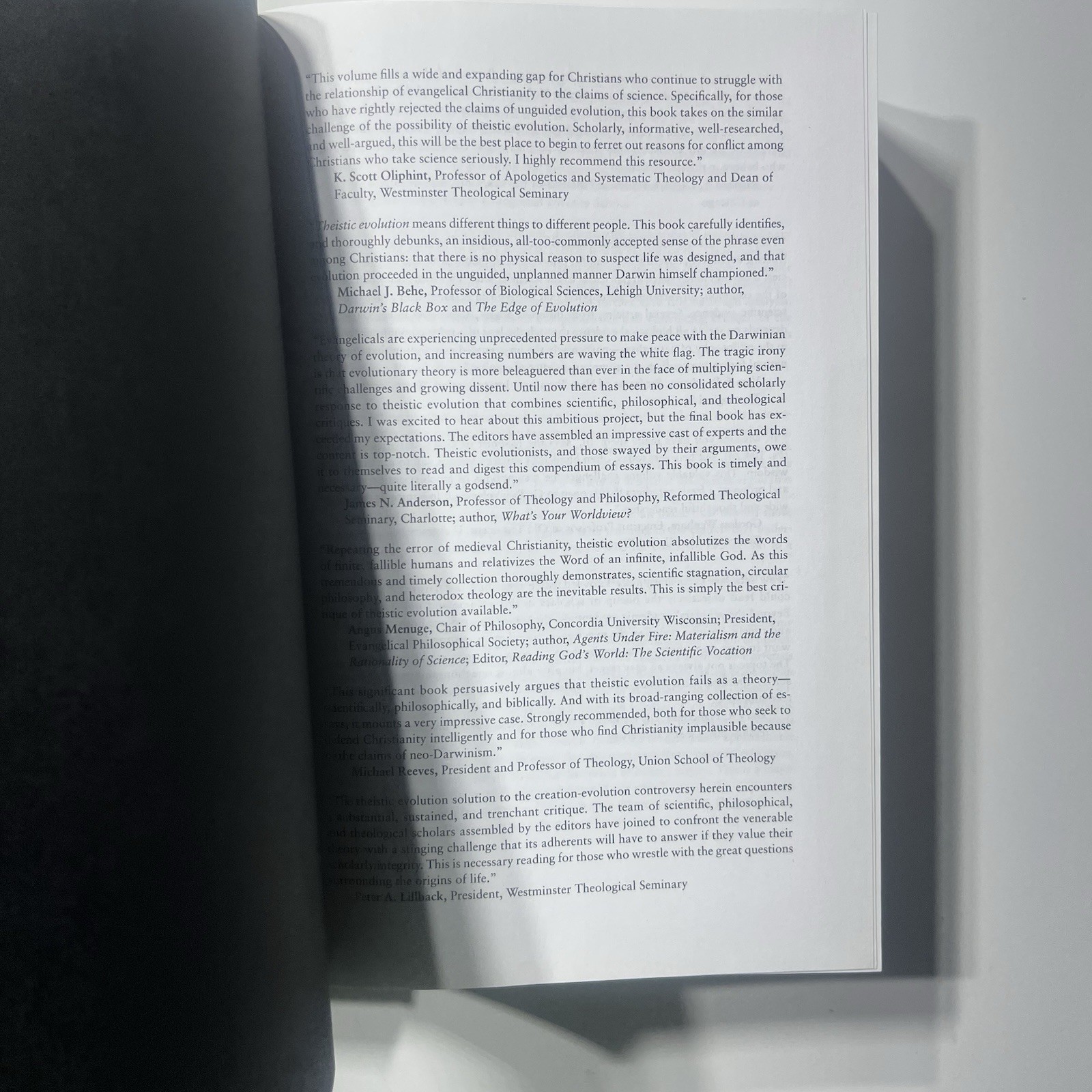 Theistic Evolution : A Scientific, Philosophical, and Theological Critique Good