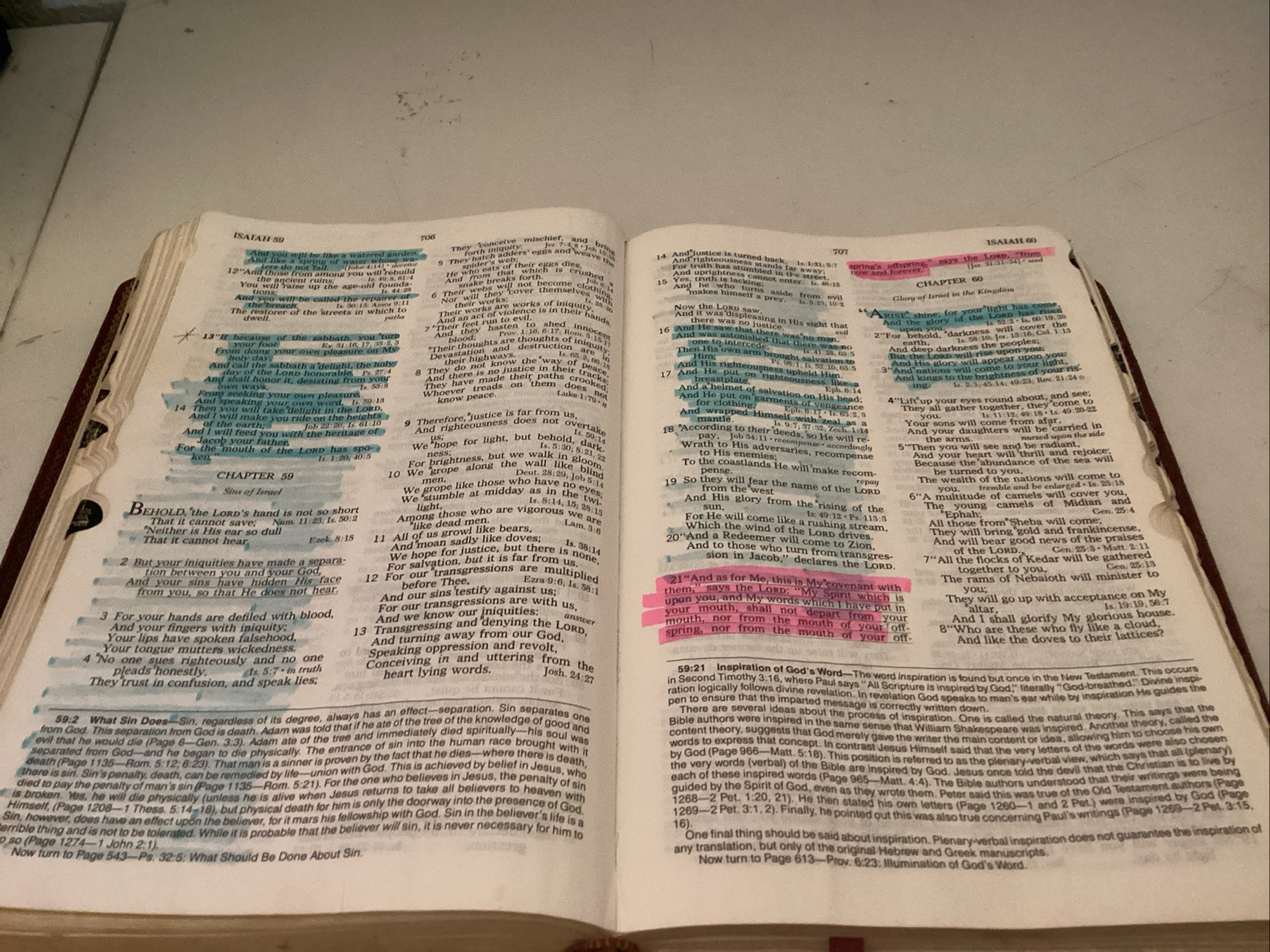 The Open Bible NAS Expanded Edition Burgundy Leather 1985 USA Nelson 976BG