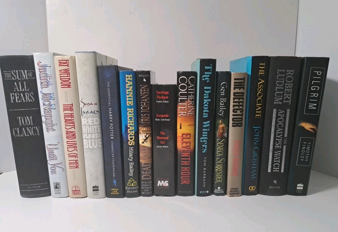 Lot of 15 Hardcover Books Miscellaneous Books Mystery, Romance, Adventure