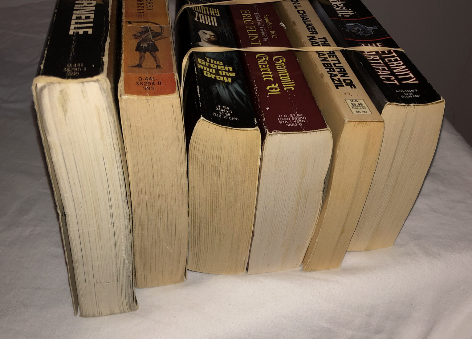 Science Fiction Book Lot Of 6 Books Package Deal Set