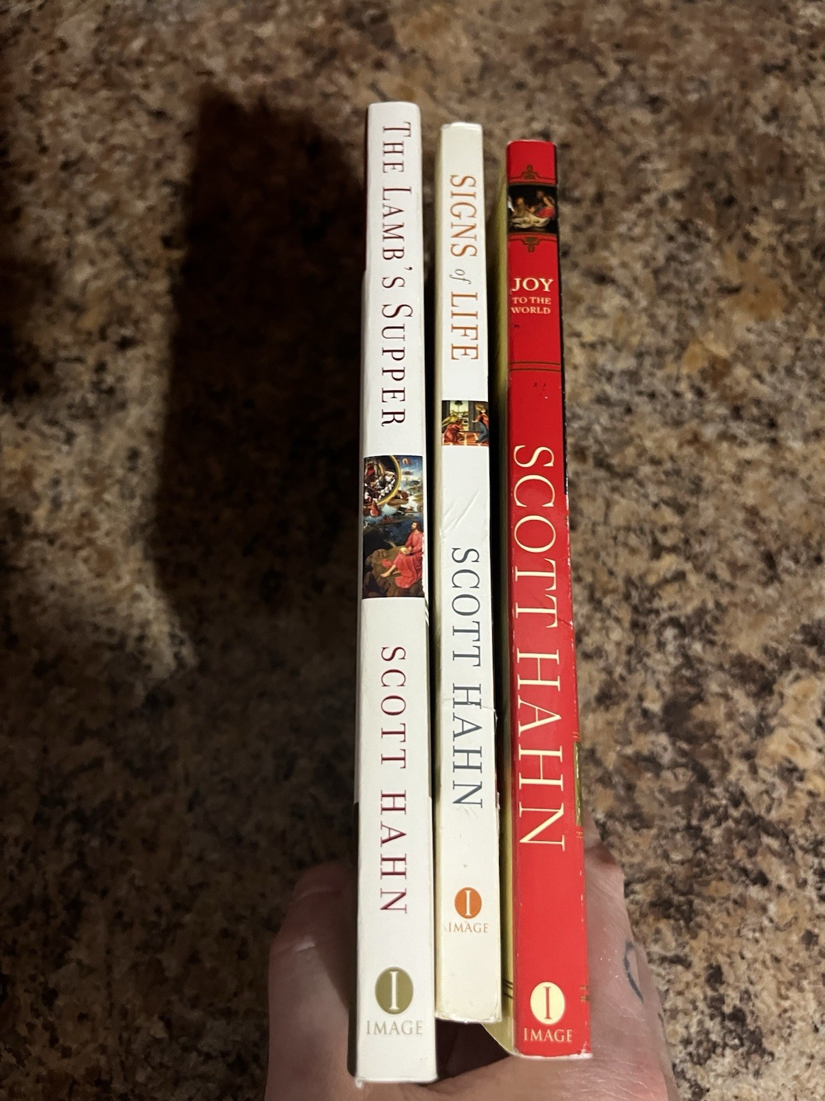 3 Book Lot Scott Hahn Joy To The World Signs Of Life Paperback Christian Supper
