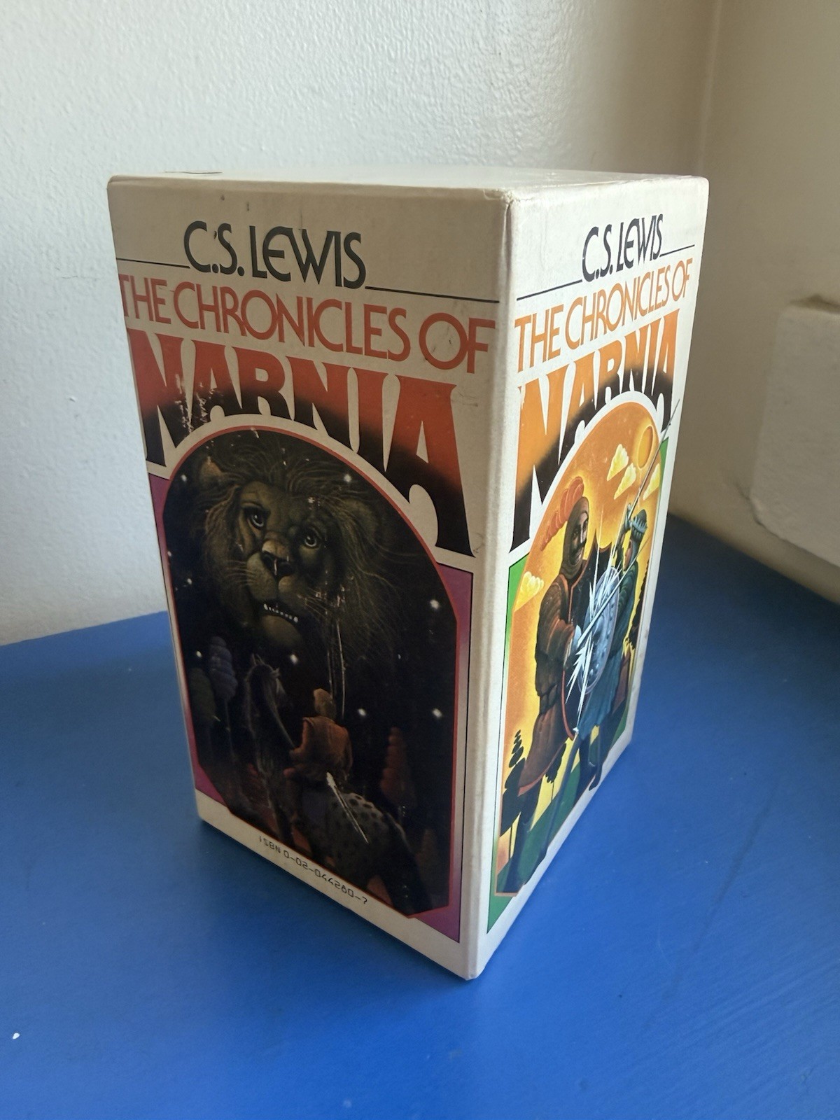 Vintage C. S. Lewis The Chronicles of Narnia Box Set Collier