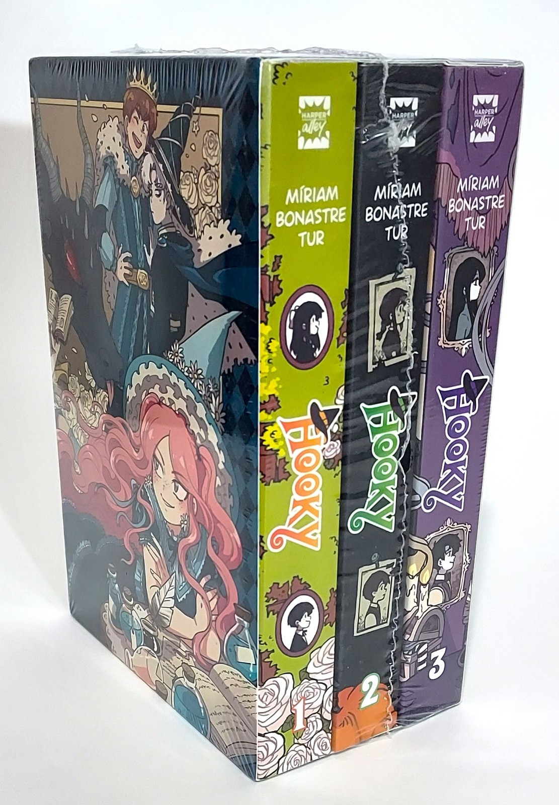 Hooky 3 Book Box Set Vol 1-3 Míriam Bonastre Tur NEW Sealed WEBTOON HC