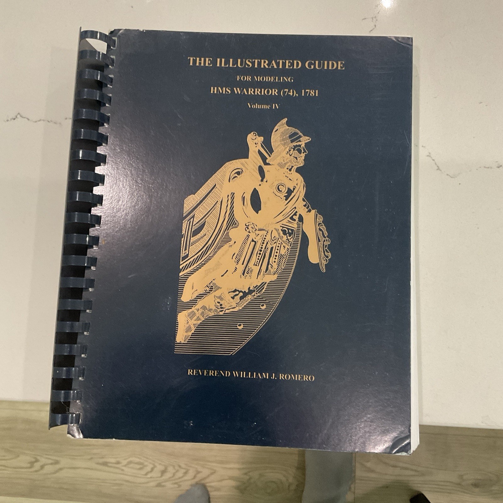 William Romero Illustrated Guide for Modeling the HMS Warrior 1781 Complete Set