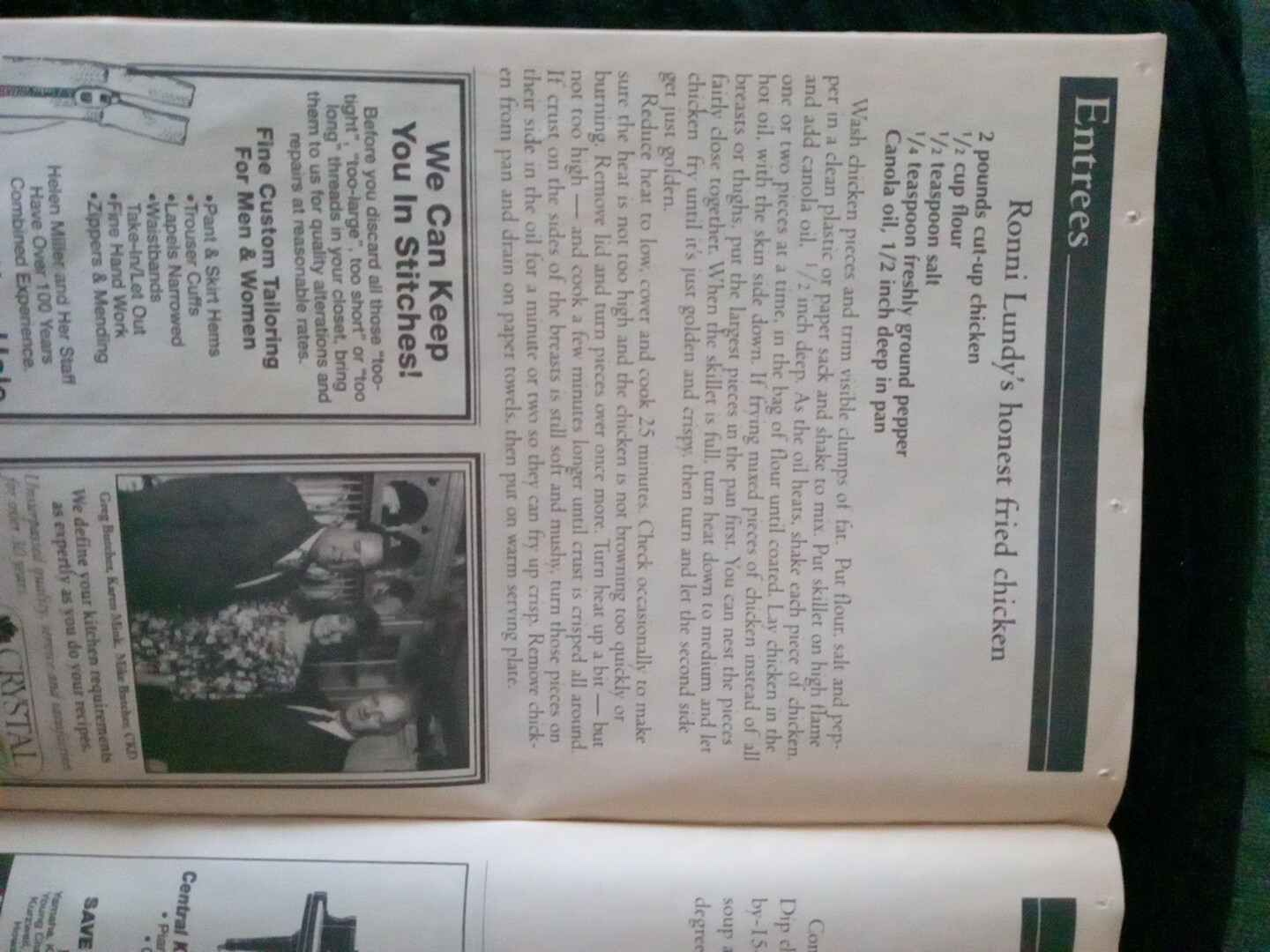 1994 Kentucky Favorites Recipe Book 39 Pages Of Recipes Etc… From 1994 News Ad
