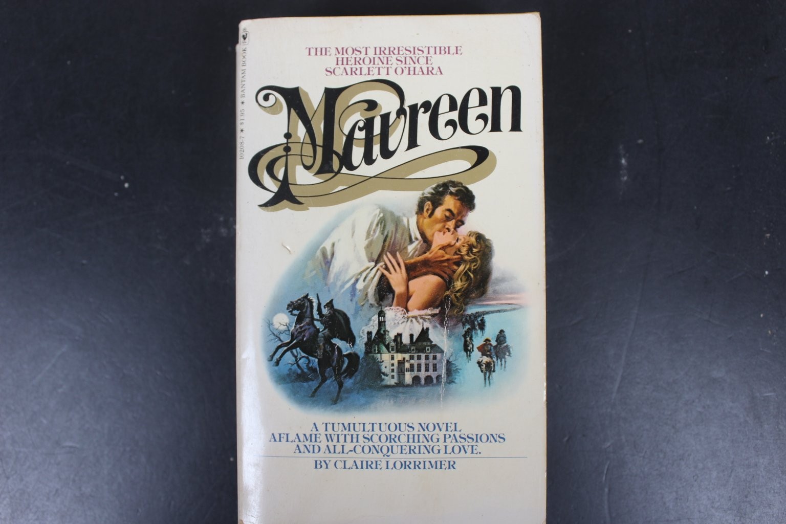 Maureen Claire Lorrimer 1977 Bantam Edition Romantic Adventure Novel PB