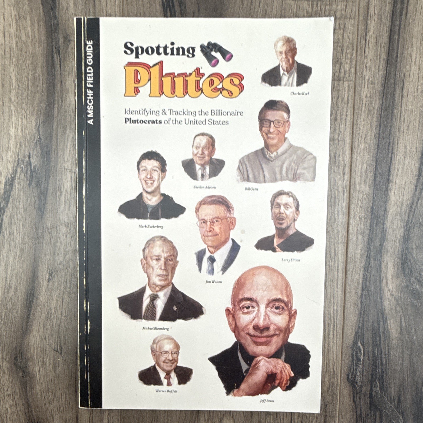 MSCHF – Drop #5 Spotting Plutes Softcover Book – Rare, Out Of Print