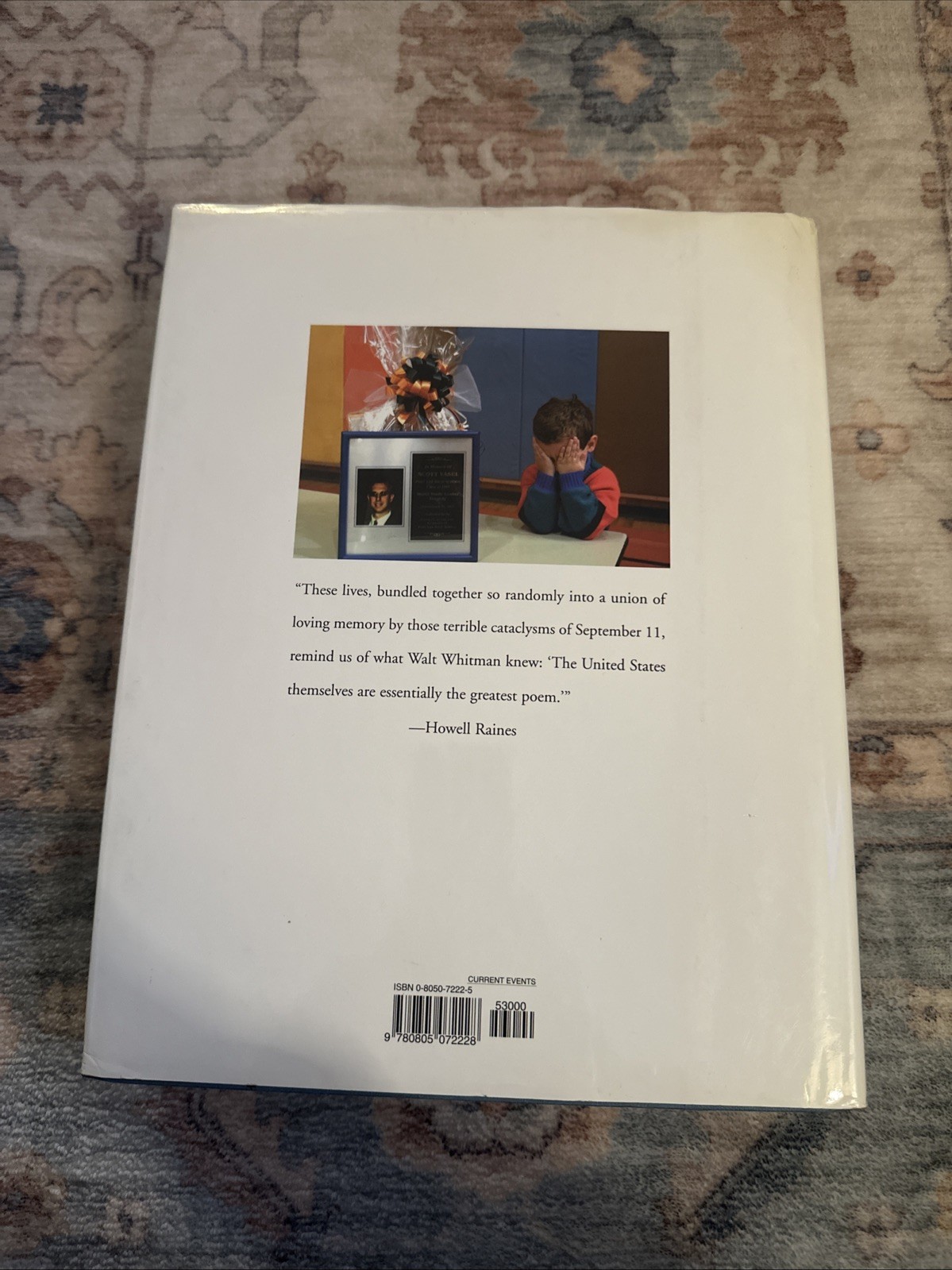 Portraits 9/11/01 The Collected Portraits of Grief from the New York Times 2002
