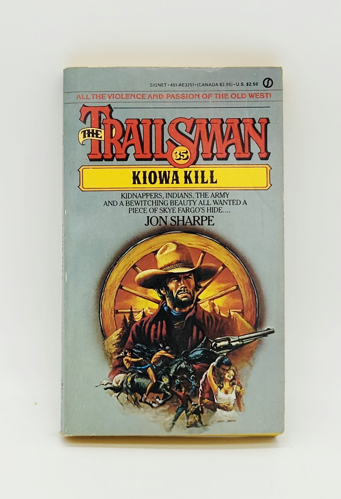 Jon Sharpe lot of 13 different Western paperback books from The Trailsman Series