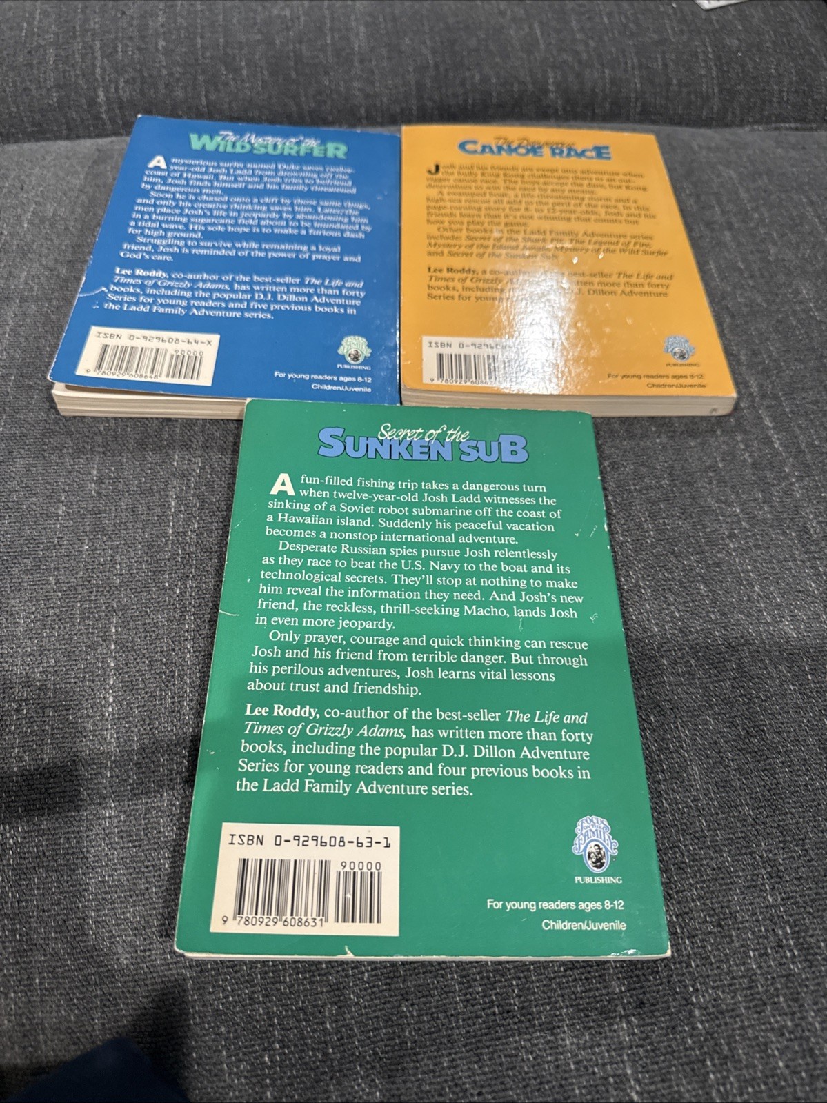 Ladd Family Adventure Series 3- Book Lot by Lee Roddy