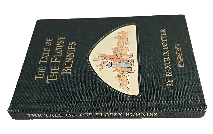 Beatrix Potter Tale of the Flopsy Bunnies 1909/2002 Green HC Folio Society Warne