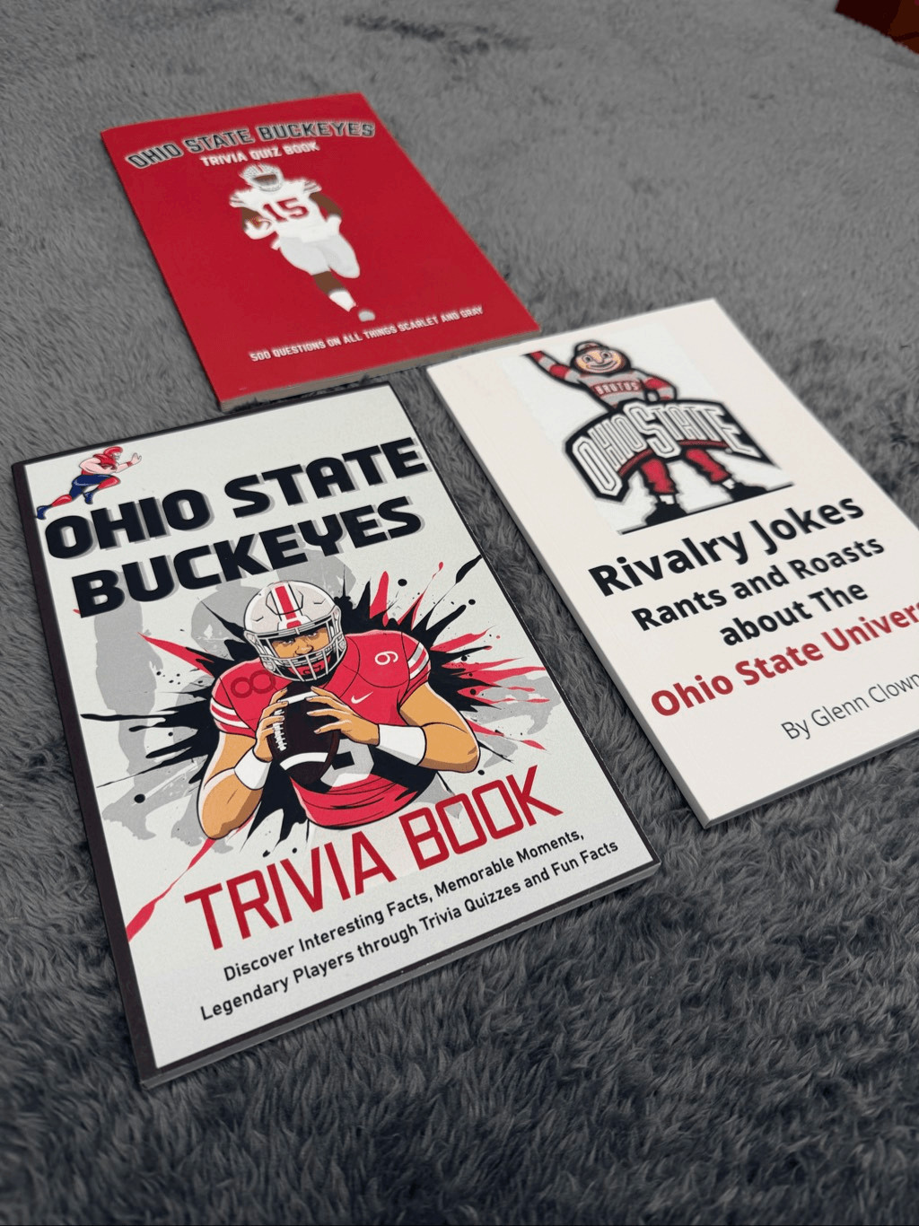 Bundle of 3 New Ohio State Buckeyes Paperback Books!