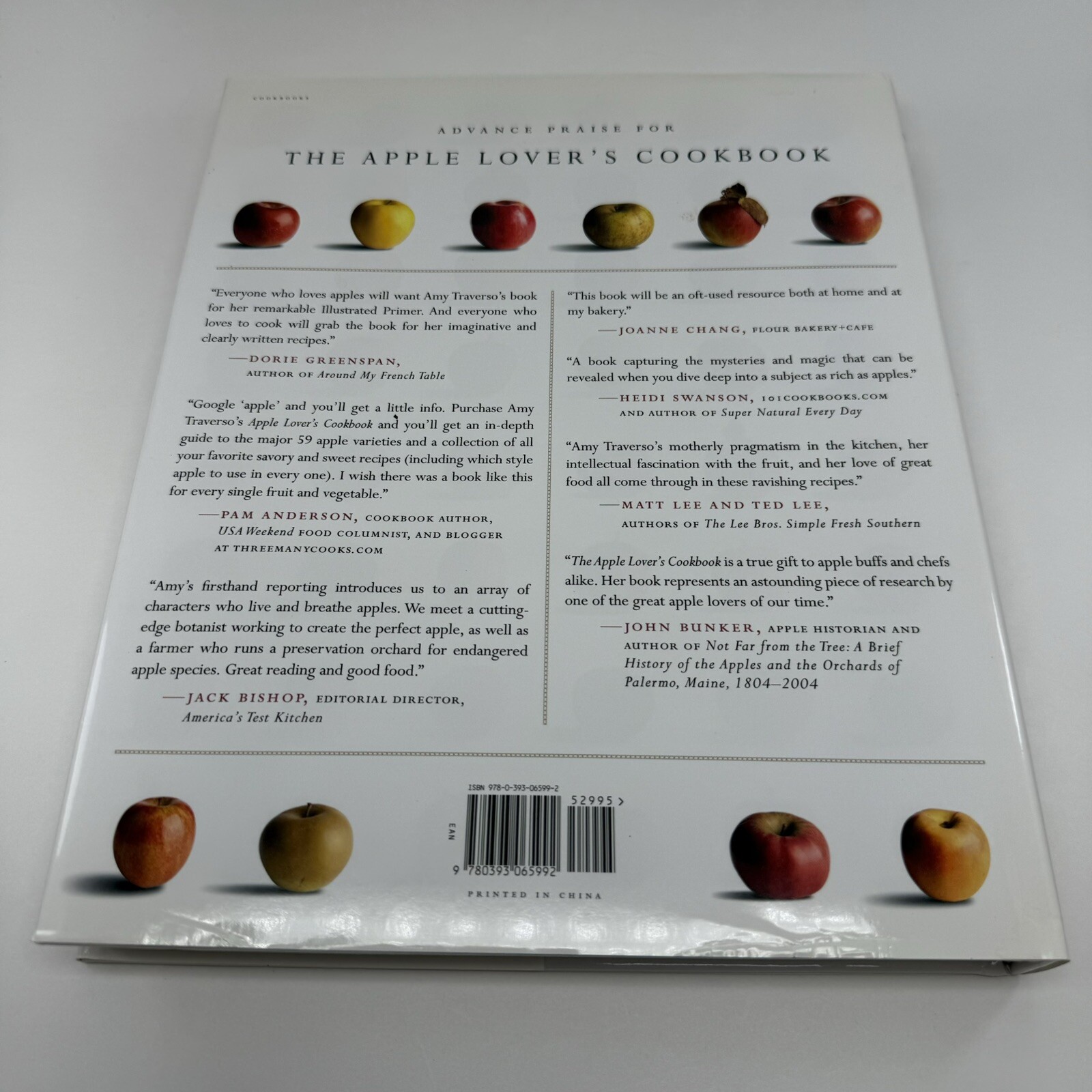 The Apple Lover’s Cookbook Amy Traverso Hardback Squire Fox 1st Printing Edition