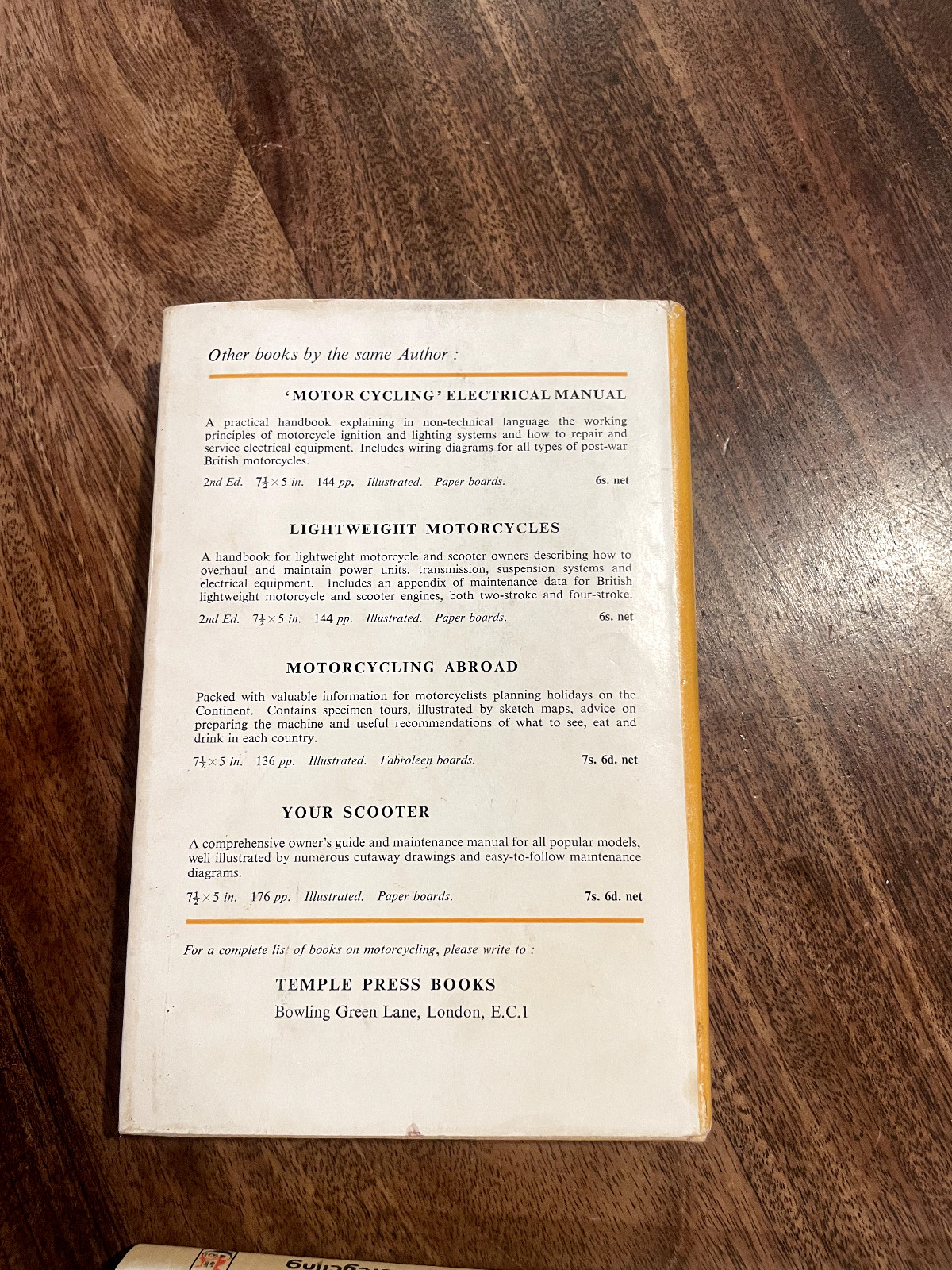 The Olympics of Motorcycling ISDT ’73 (Hardcover, Chilton) Handwritten #140