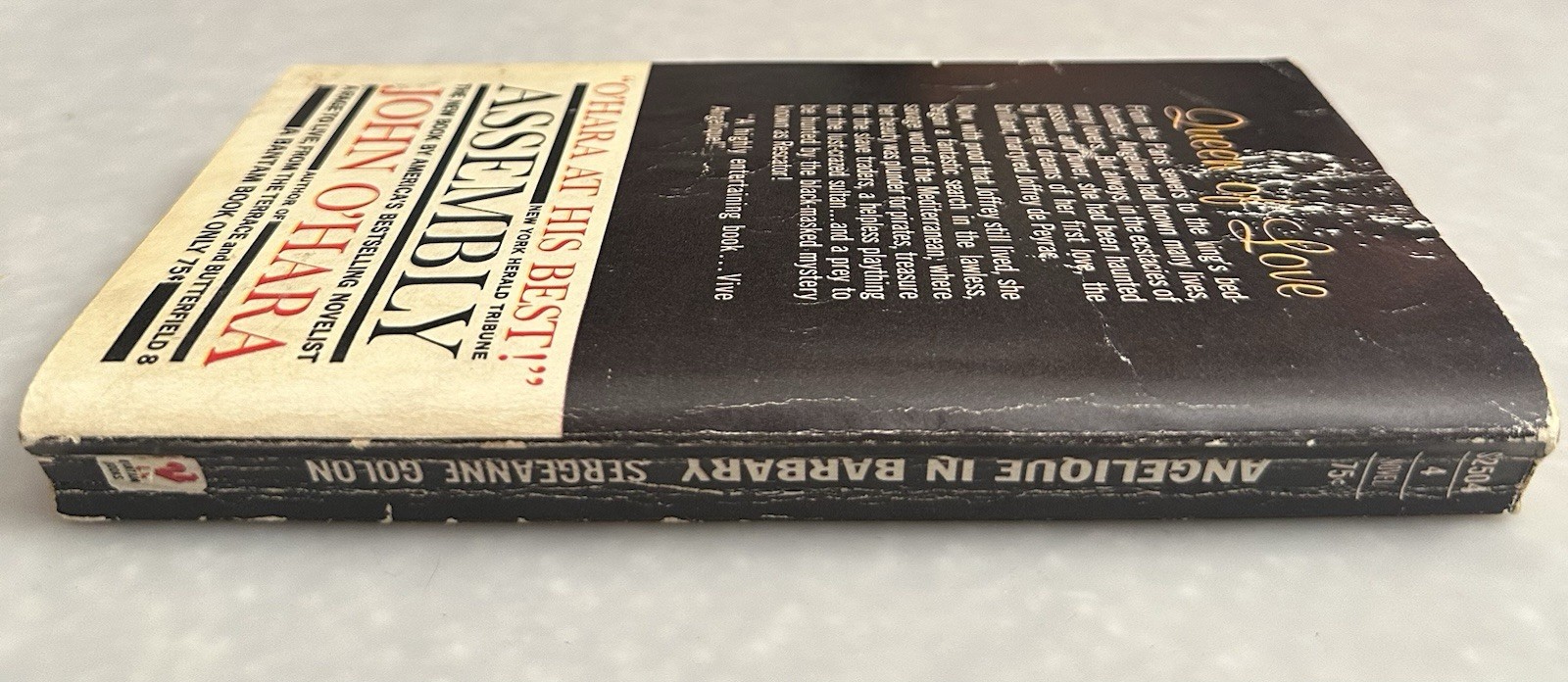 Angelique In Barbary By Sergeanne Golon Vintage 1963 Adventure Romance Bantam PB
