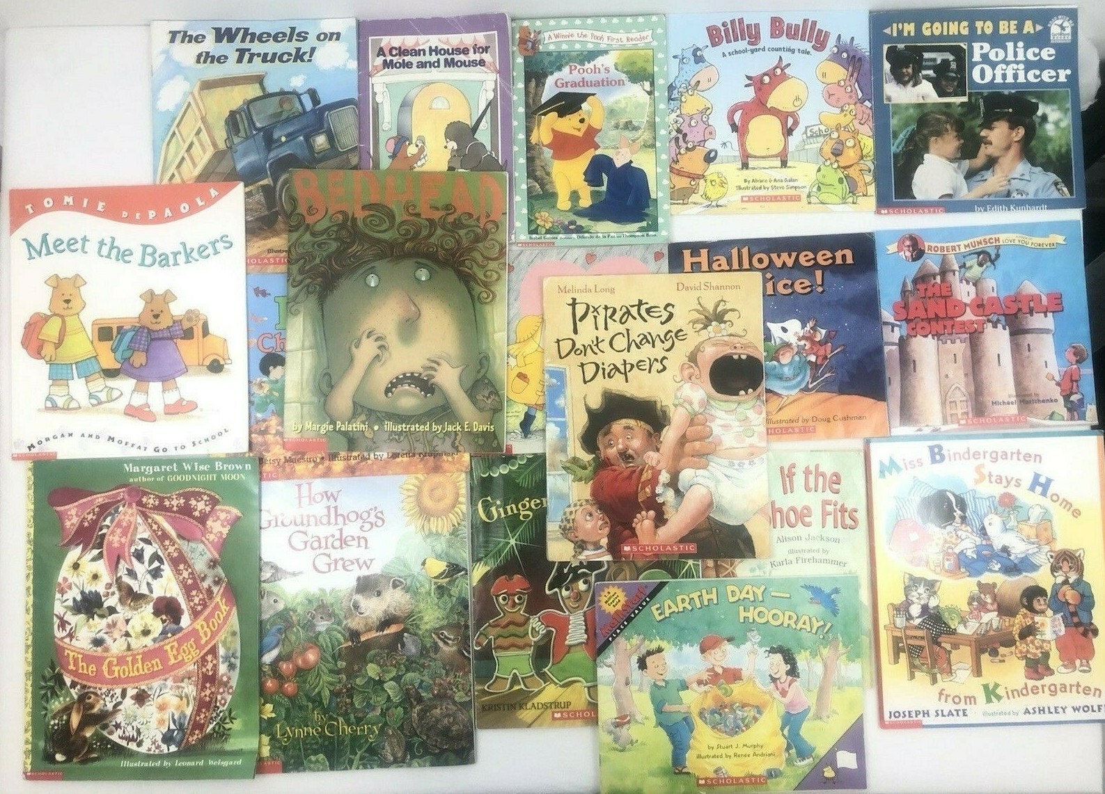 Scholastic Children’s Books Lot x18 Picture Books School Nature Pirates