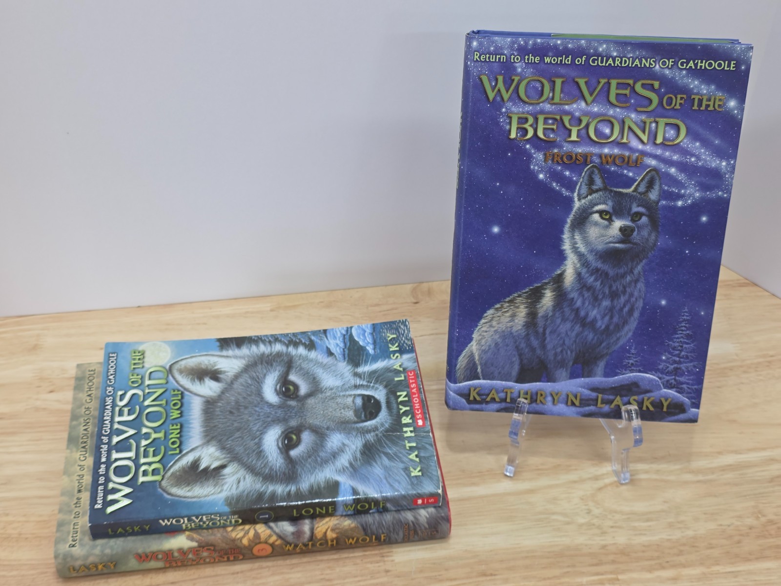 Wolves of the Beyond by Kathryn Lasky 2 Hardback & 1 PB Books Bundle Lot of 3