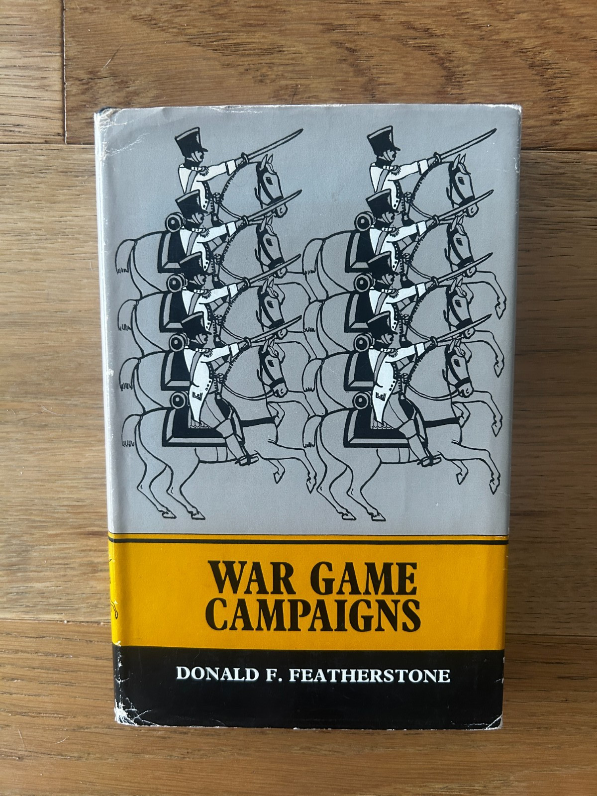 War Game Campaigns by Donald F. Featherstone 1972 Vintage Hardcover with Jacket