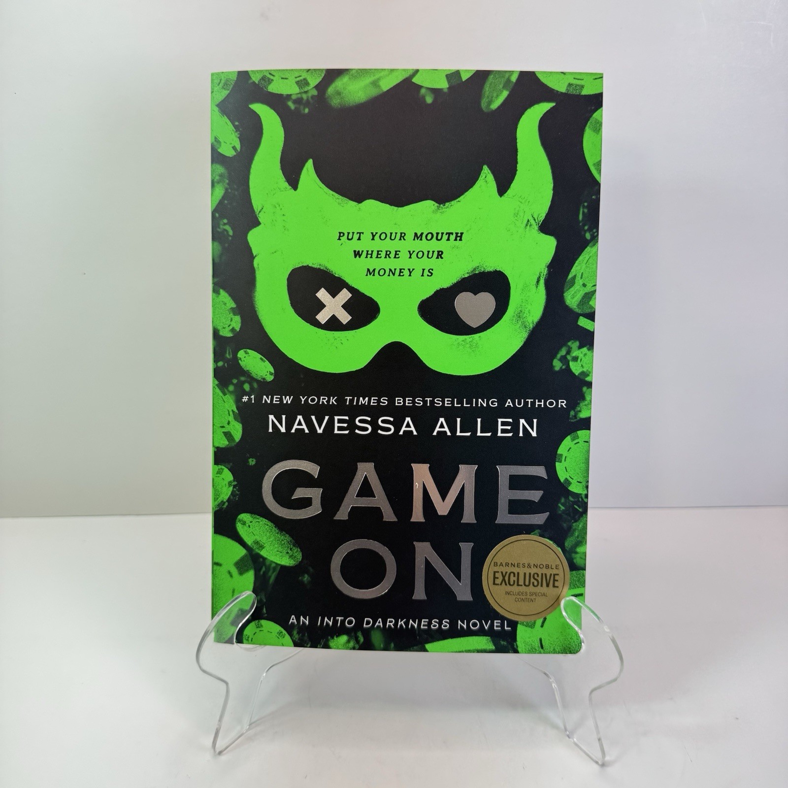 Game On by Navessa Allen Barnes & Noble Exclusive Edition Sprayed Edge New