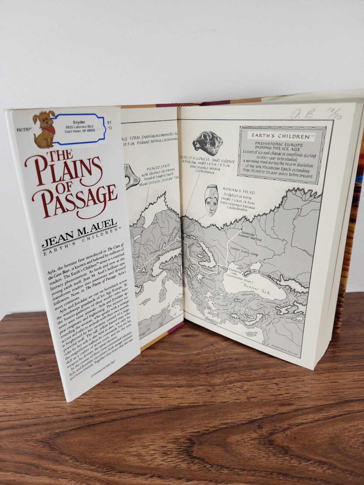 Earth’s Children Ser.: The Plains of Passage : A Novel by Jean M. Auel 1990