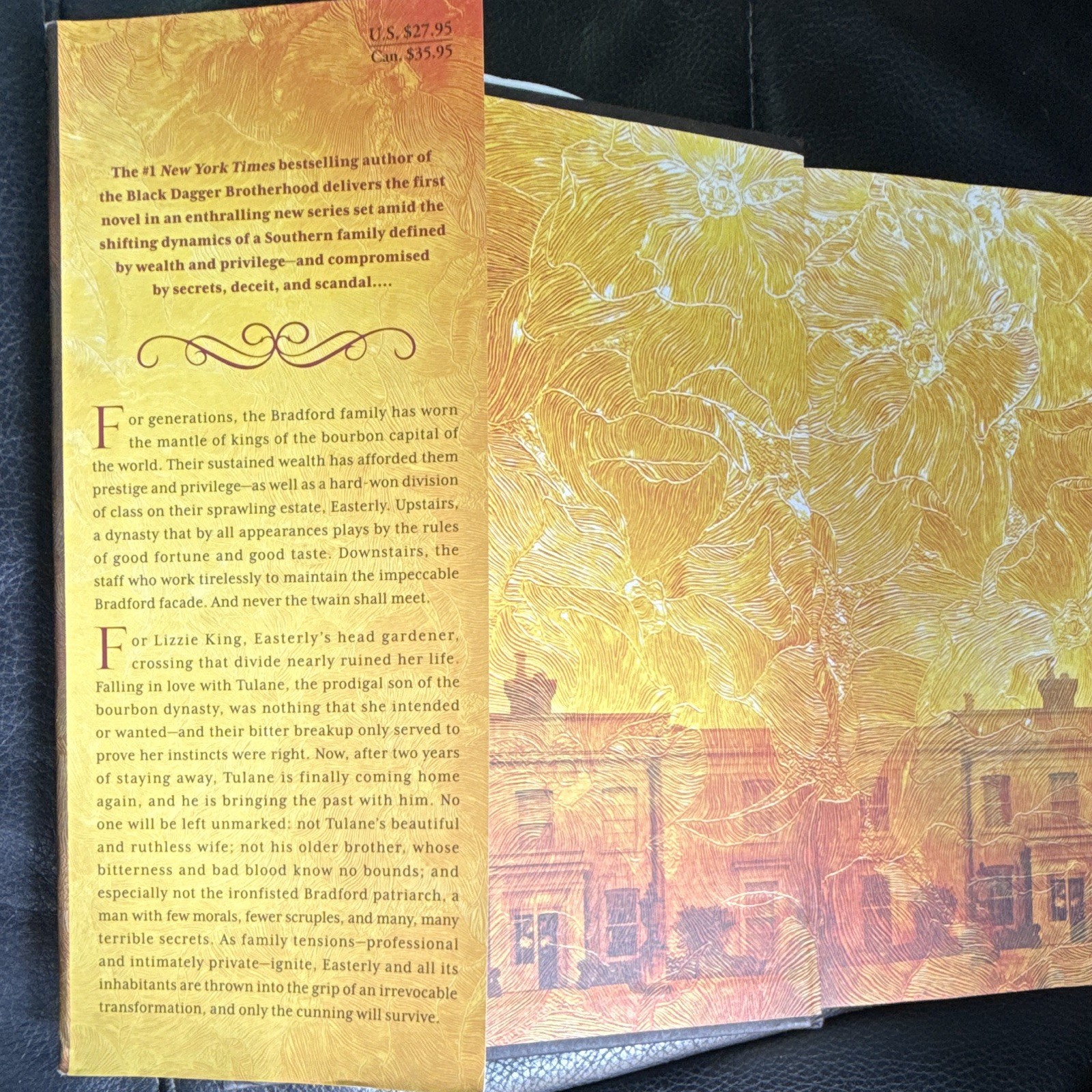 J.R. Ward The Bourbon Kings Hardcover Novel w/ Dust Jacket