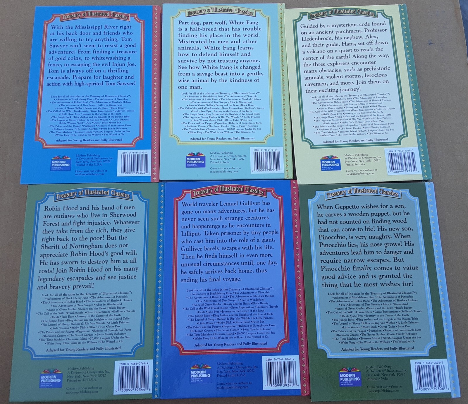Treasury Of Illustrated Classics Hardcover Books Lot Of 24. Beauty Oz Holmes Pan