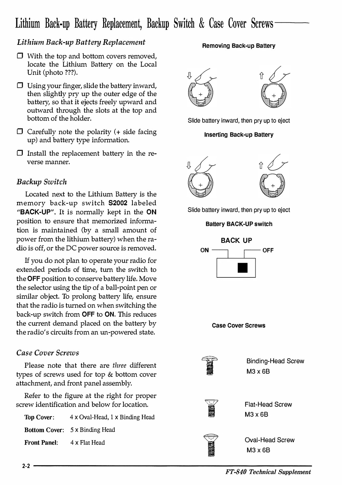 YAESU FT-840 HF Transceiver Service Manual – BOUND – COVERS – XL FOLDOUT PAGES