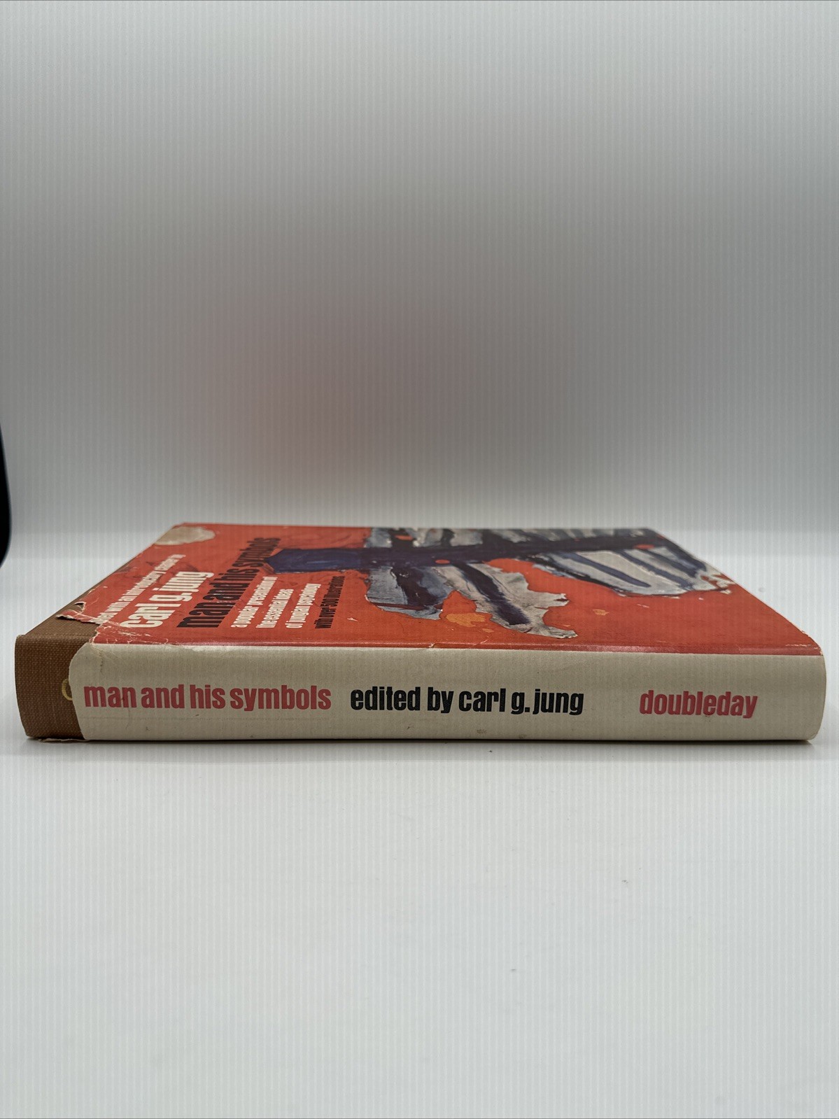 Man And His Symbols Carl G Jung Hardcover 1964 Review Copy Foldout Included HC D