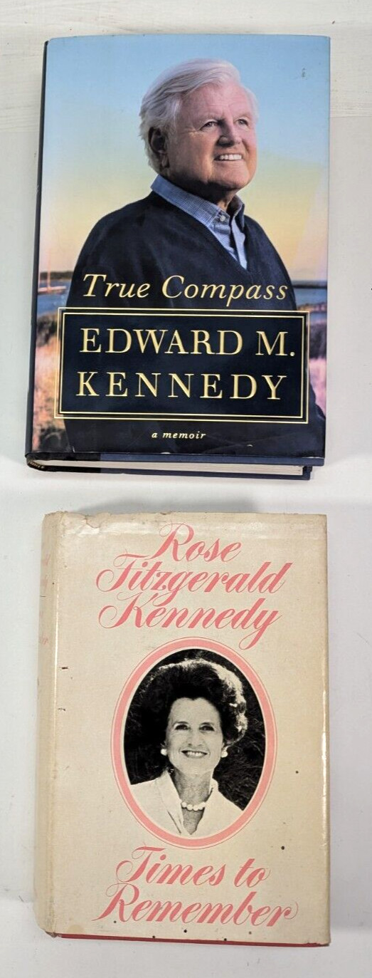 JFK – Lot of 7 books: John F. Kennedy & the Kennedy family: Jackie, Ted, Rose