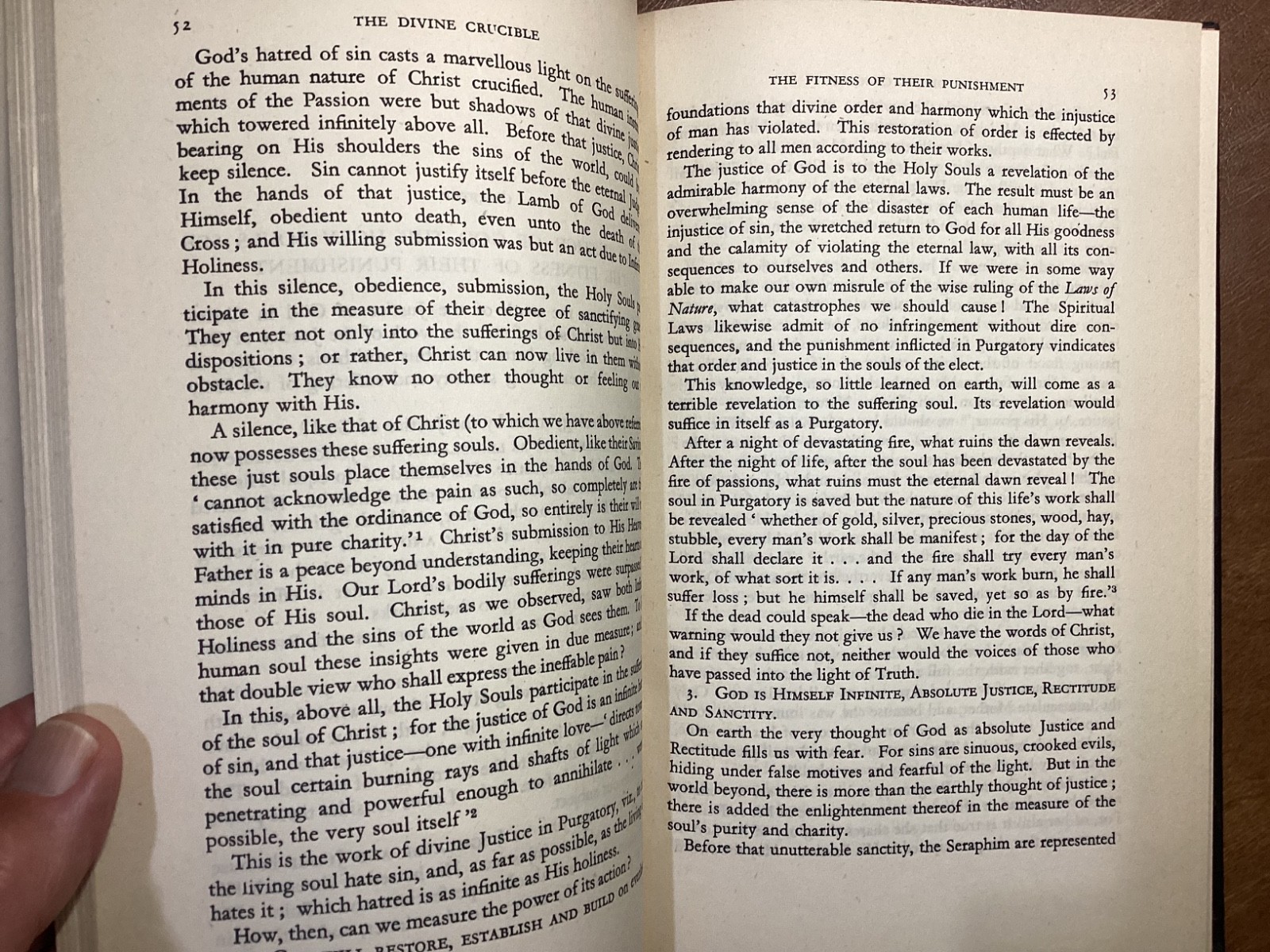The Divine Crucible of Purgatory 1948 Mother Mary St Austin Burns Oates