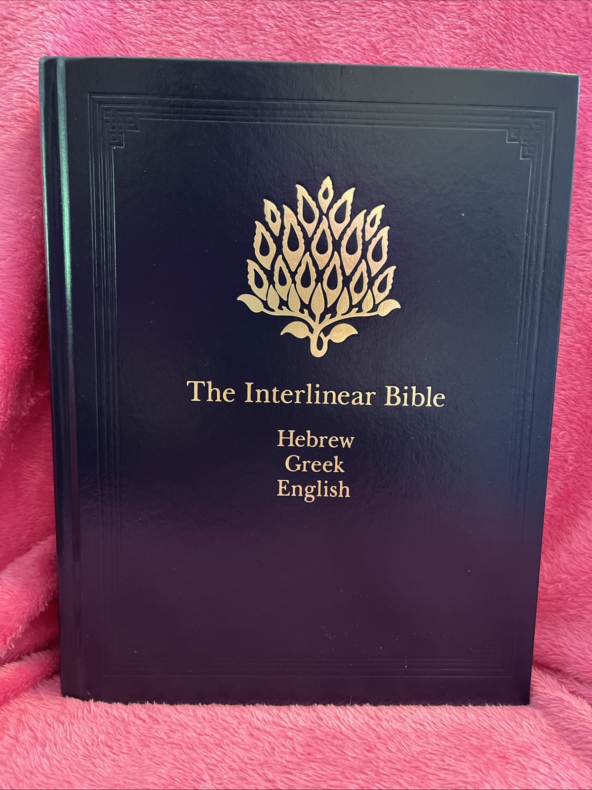 The Interlinear Bible Hebrew Greek English Strong’s Jay P Green Hardcover 2022
