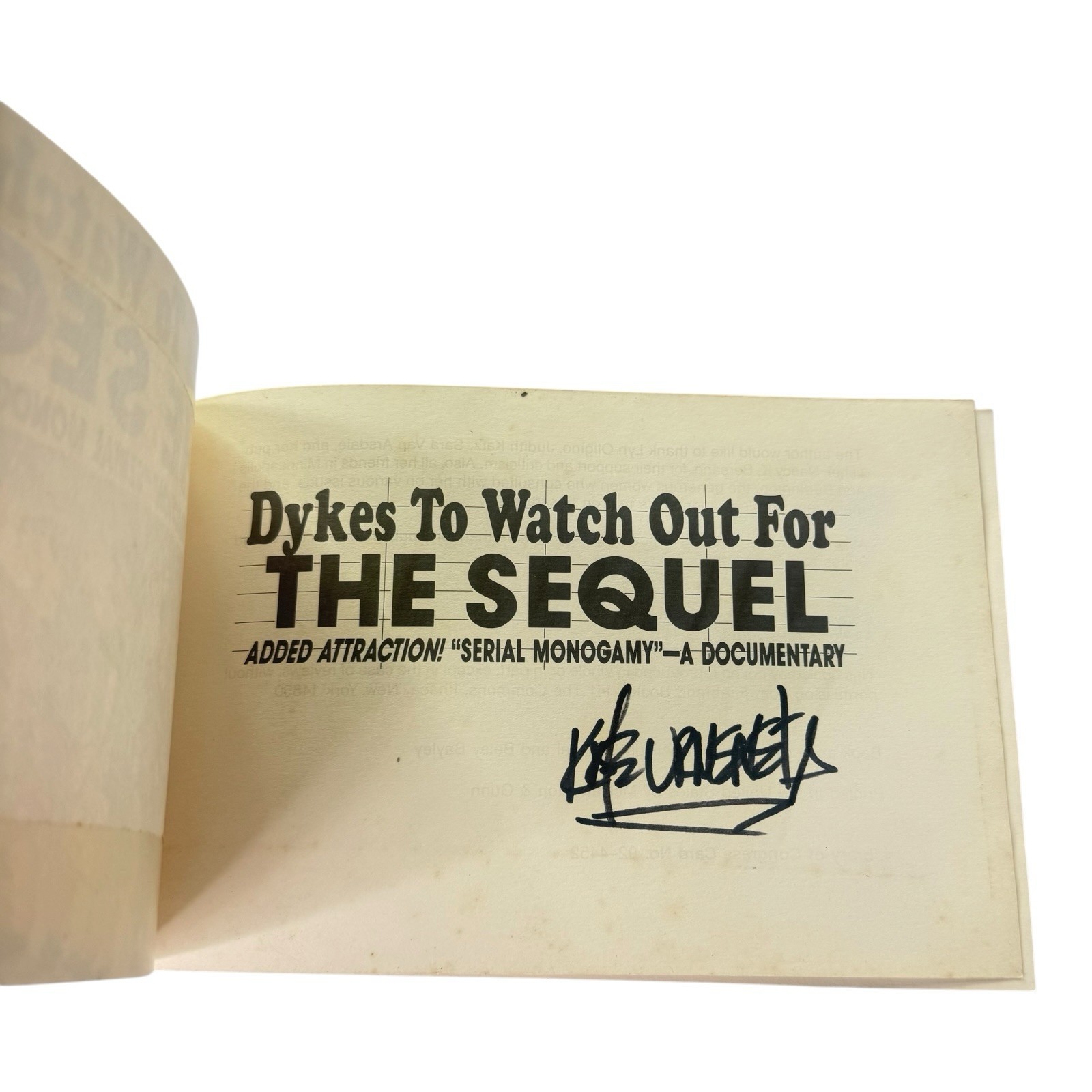 Dykes to Watch Out for: The Sequel : Added Attraction! „Serial Monogamy“ : A…