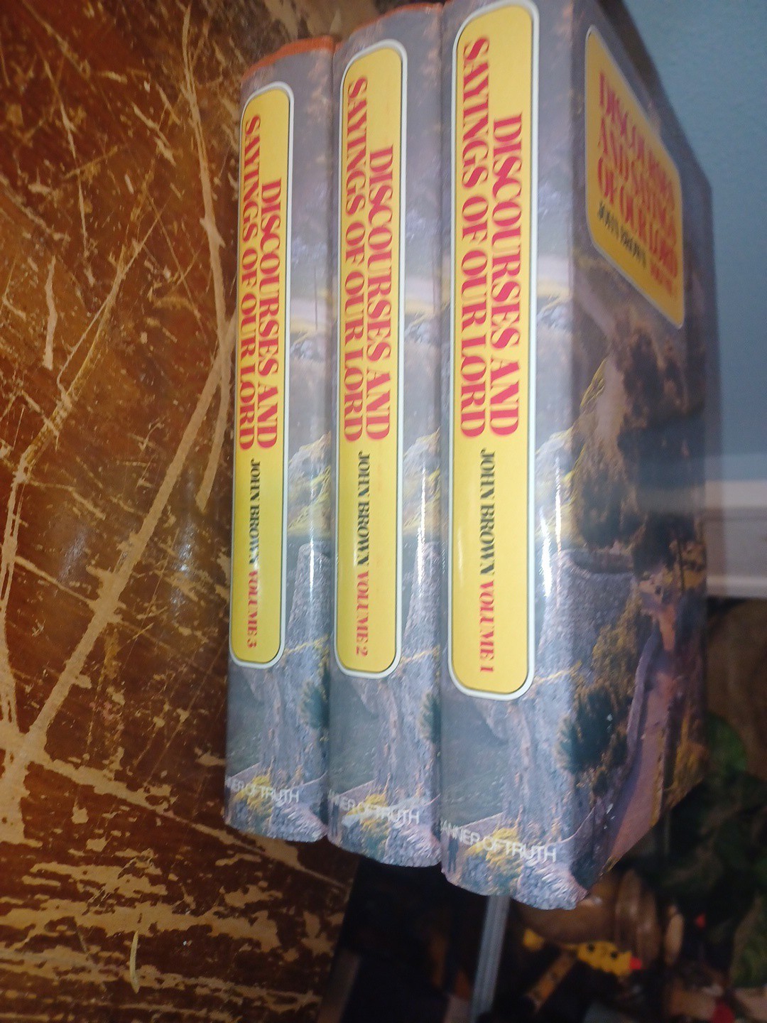 Discourses and Sayings of Our Lord: 3 Volume Set by John Brown 1990 Great Shape
