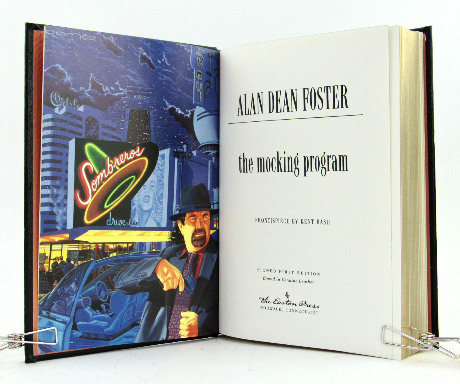 THE MOCKING PROGRAM Alan Dean Foster 2002 Easton Press Signed First Edition Fine