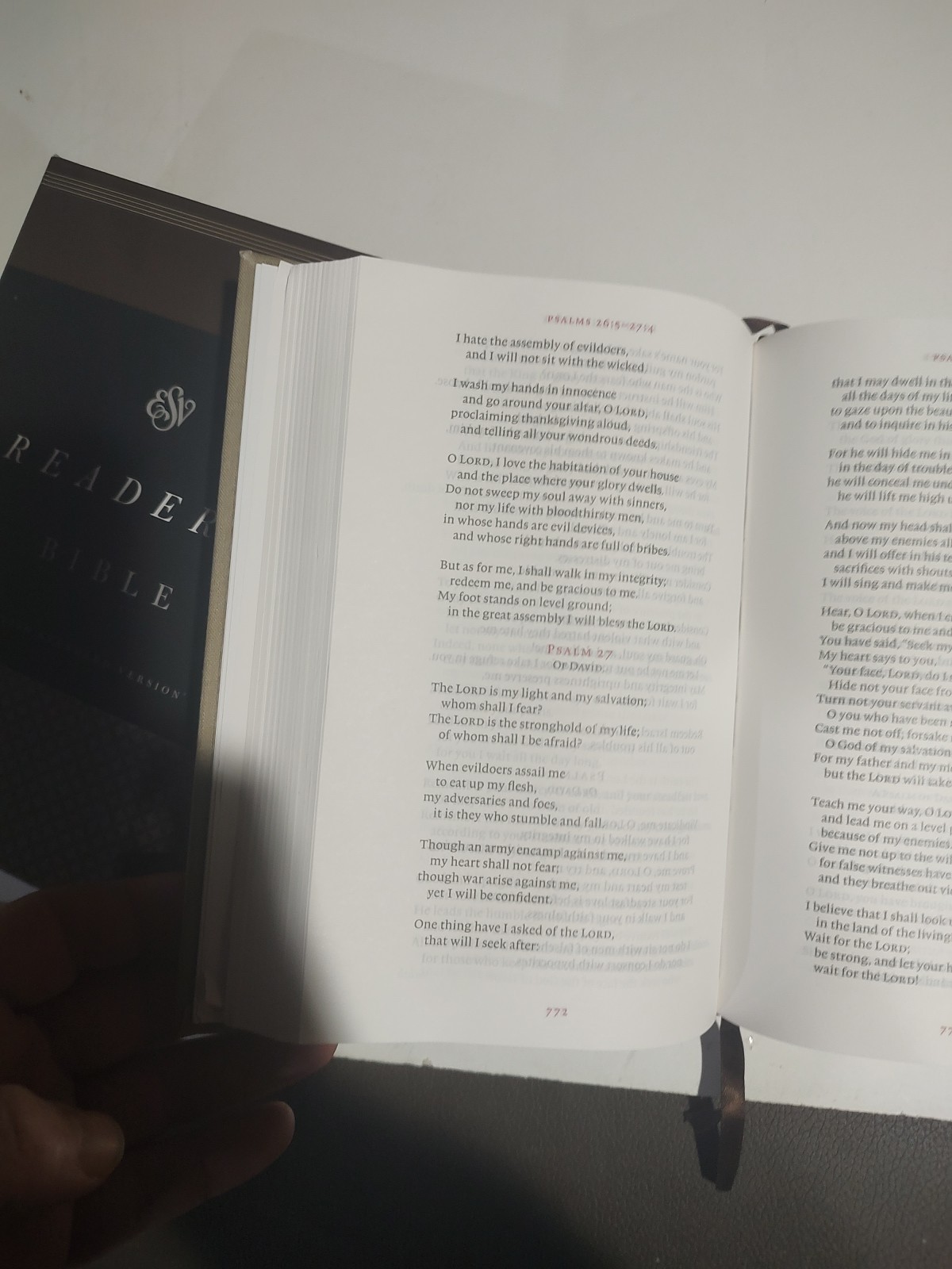 ESV Reader’s Bible (Cloth over Board, Timeless Design) by Not Available…
