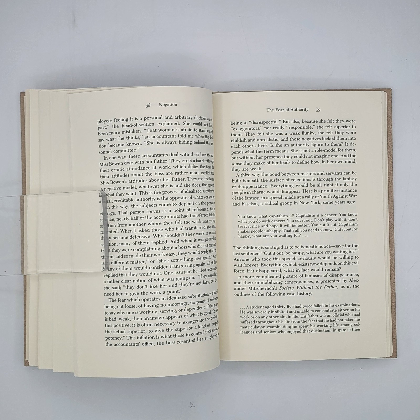 Authority 1980 Richard Sennett Alfred A Knopf HC DJ (VG) 1st Ed / 1st Print
