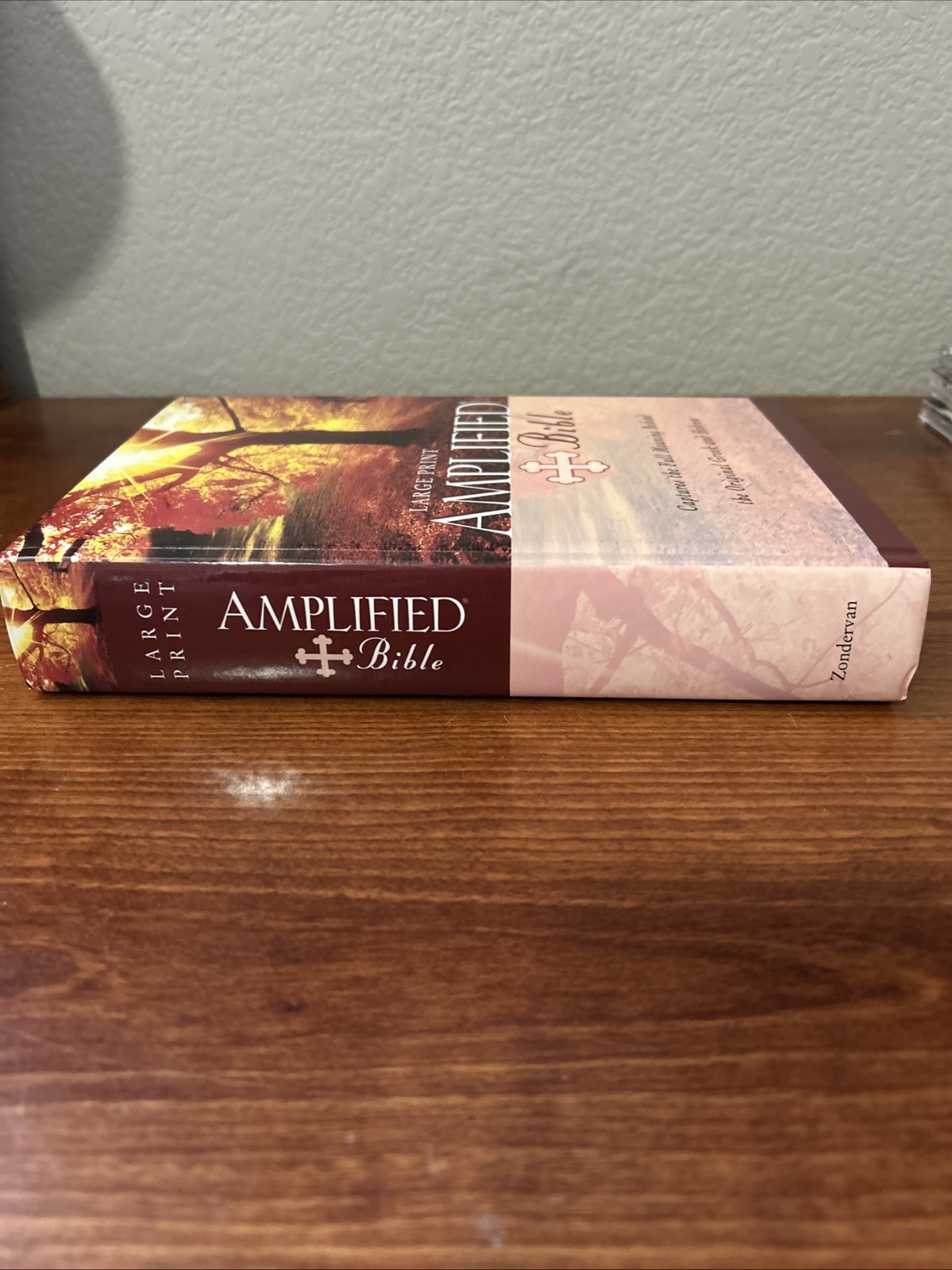 Amplified Bible by Zondervan (1987, HC, Large Type / large print edition)
