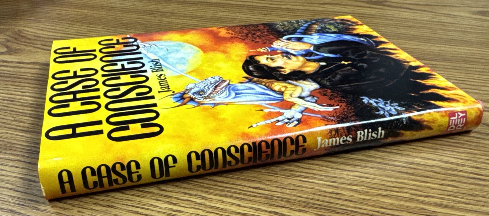 A Case of Conscience James Blish Book Club Edition BCE Hardcover Sci-Fi Del Rey
