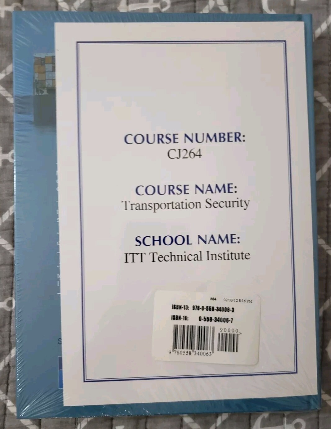 Transportation and Cargo Security : Threats and Solutions by Kathleen M….