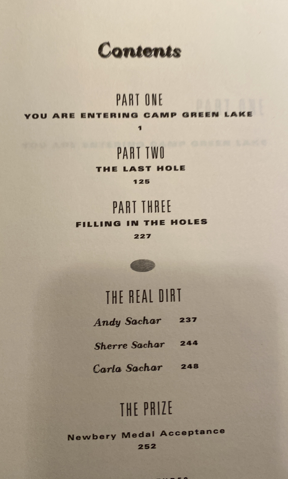 Holes: 10th Anniversary Edition with Bonus Material by Louis Sachar
