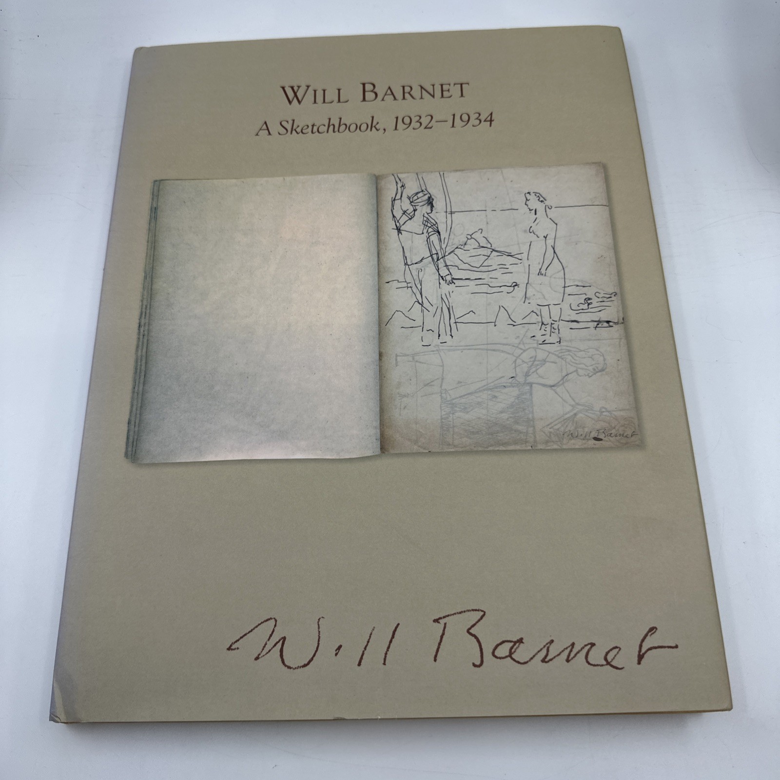 Will Barnet Sketchbook 1932 1934 Hardcover Art Book (W114)