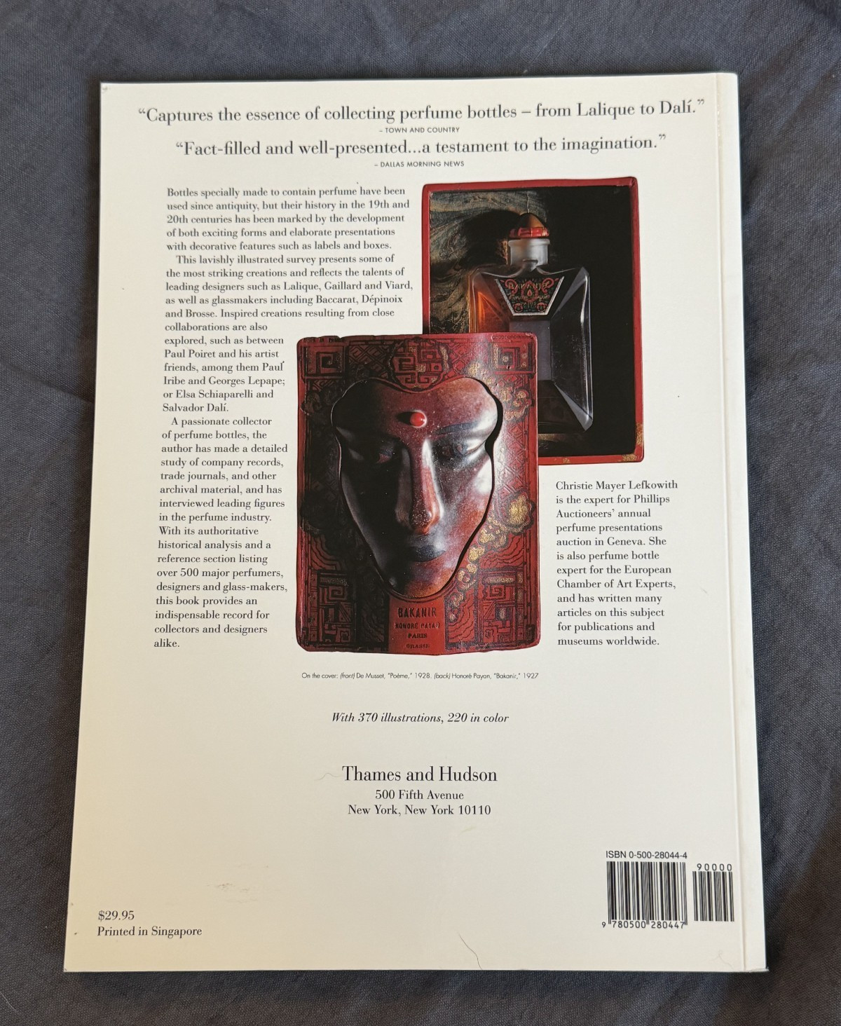 The Art of Perfume: Discovering and Collecting Perfume Bottles Vintage 1994