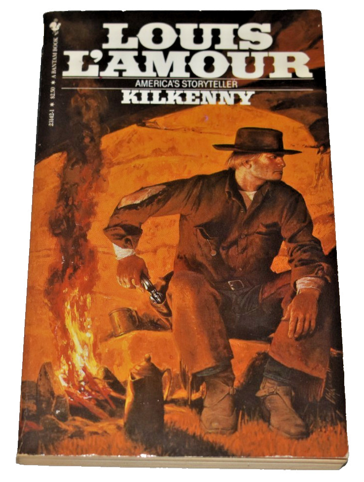 Louis Lamour Western Kilkenny 1983 PB Bantam Edition