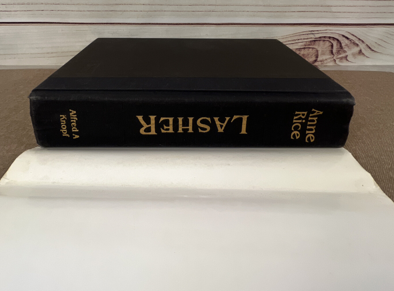 Lasher Second Book Lives Mayfair Witches Anne Rice Book First Edition Knopf HC