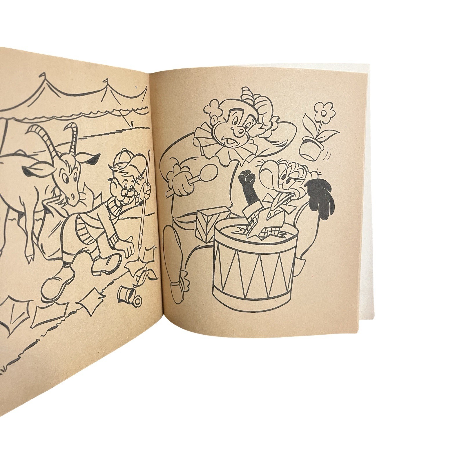 1957 Howdy Doody Coloring Book, Whitman Publishing Company, USA, Good Condition