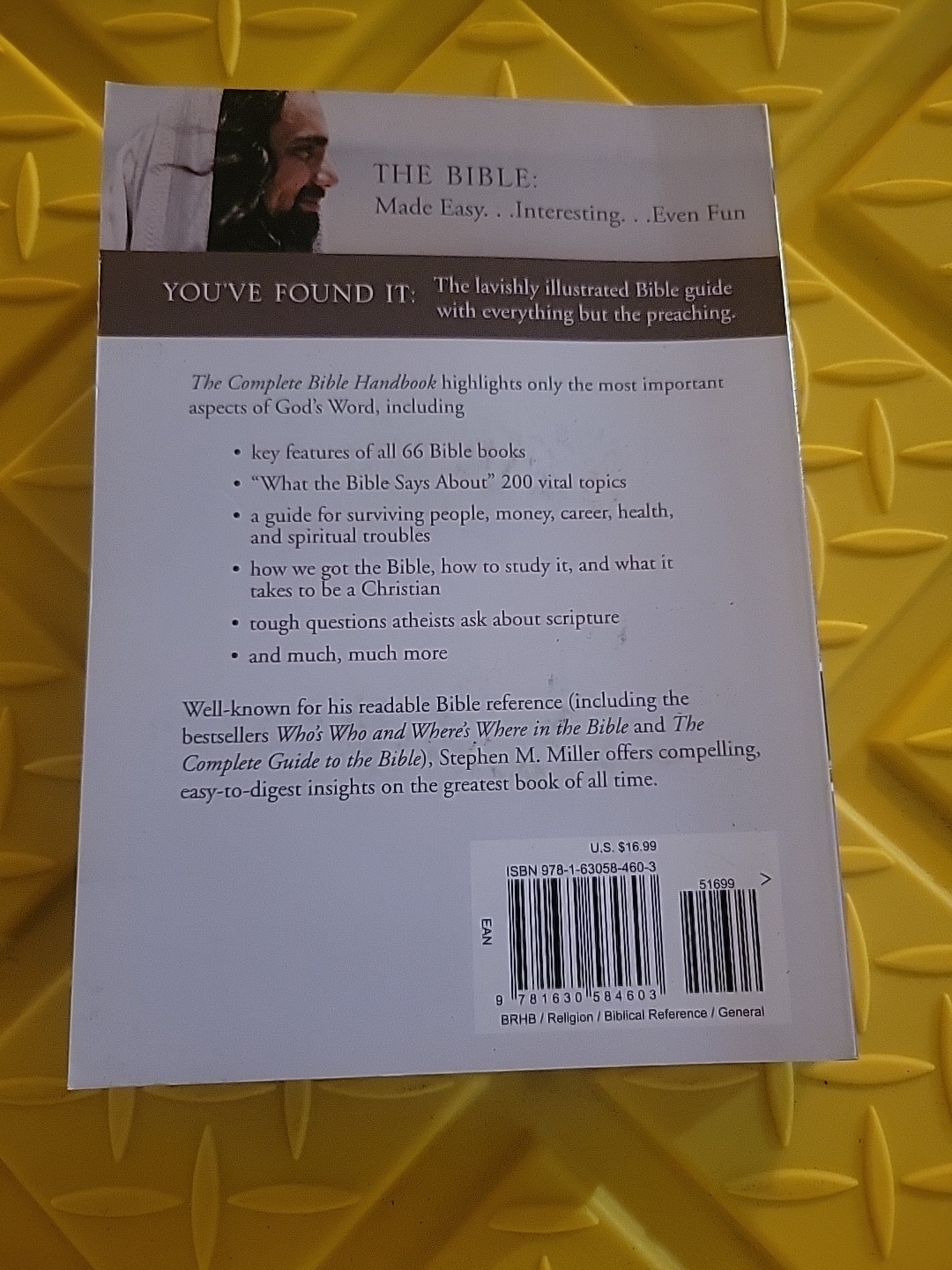 The Complete Bible Handbook by Stephen M Miller: New