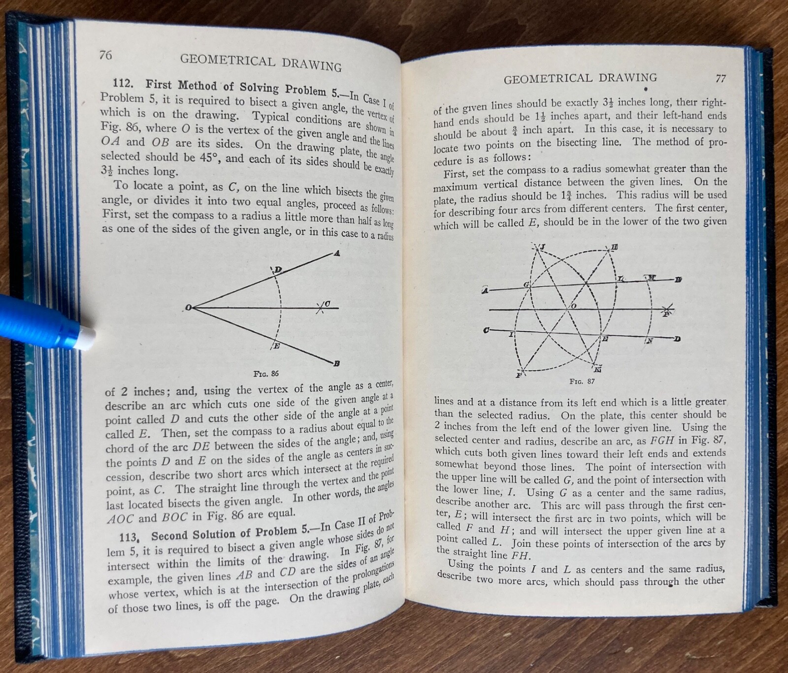 Geometrical Drawing, R. B. Lincoln 1942 Projection Drawing, Welded Parts Drawing