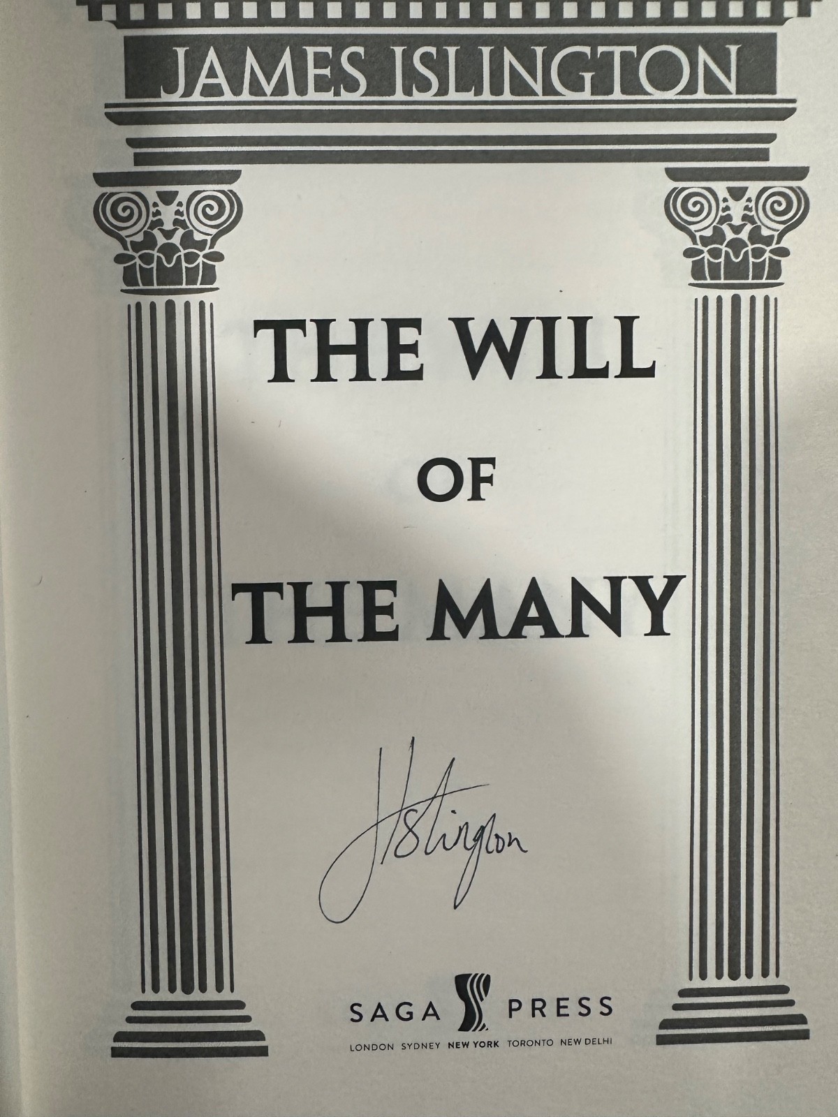 Signed Broken Binding Editions – James Islington Hierarchy Series Books 1 & 2 Ha