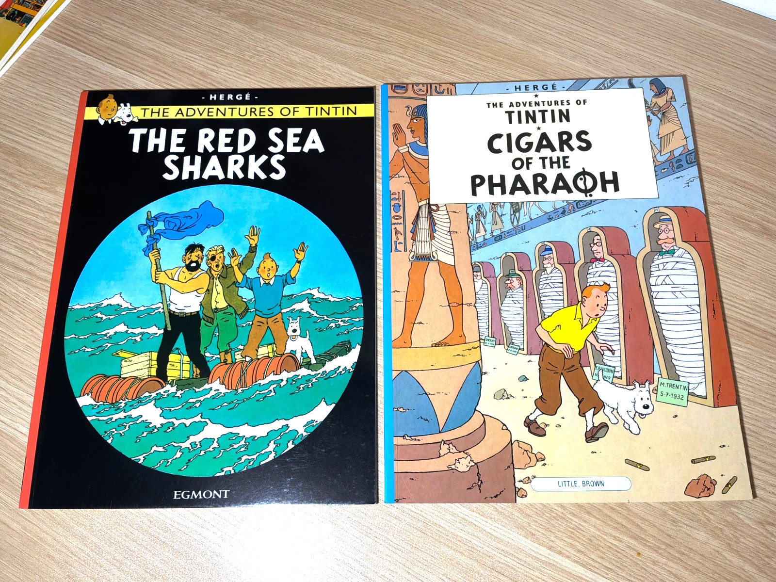The Adventures of Tintin Complete Collection 24-Book Set English Ed. Paperback